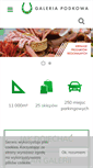 Mobile Screenshot of galeriapodkowa.pl